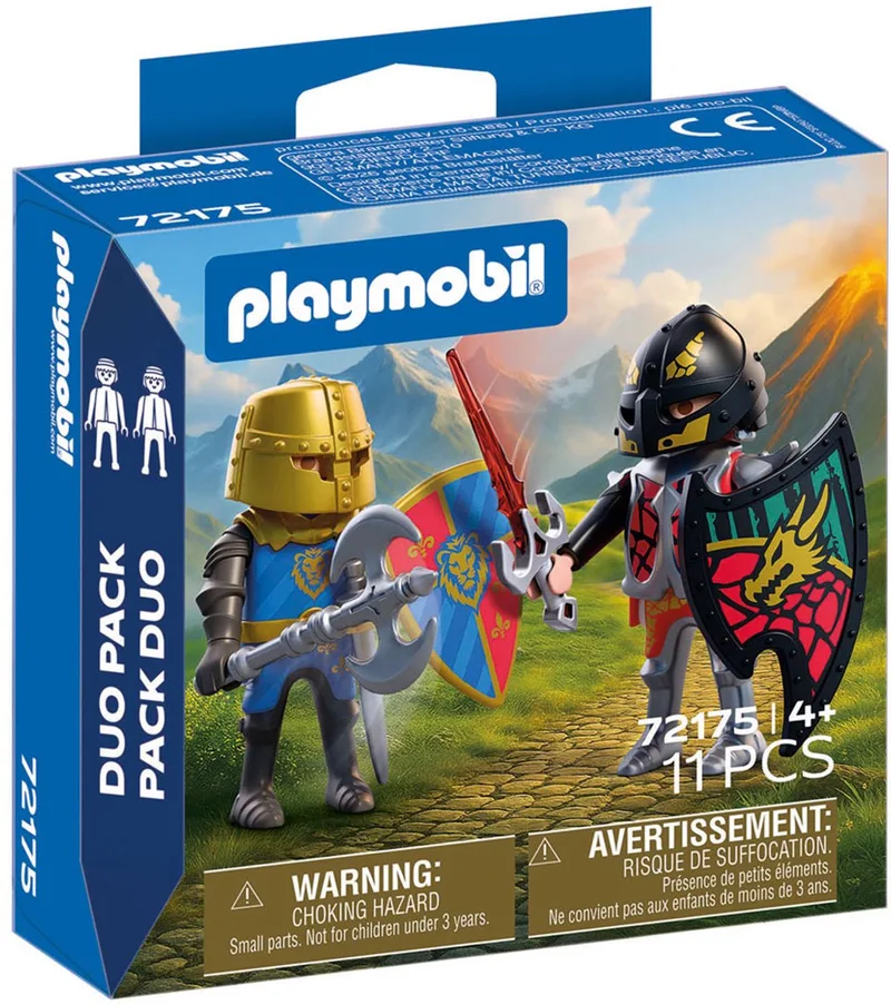 ridder speelgoed DuoPack ridder duel 72175 actiefiguren. by Playmobil in Meerkleurig – product photo