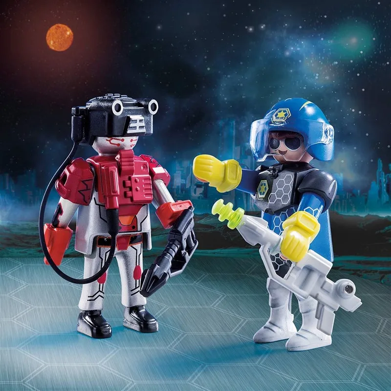 Ruimte agent en robot - 70080 von Playmobil in Multicolor – Produktfoto