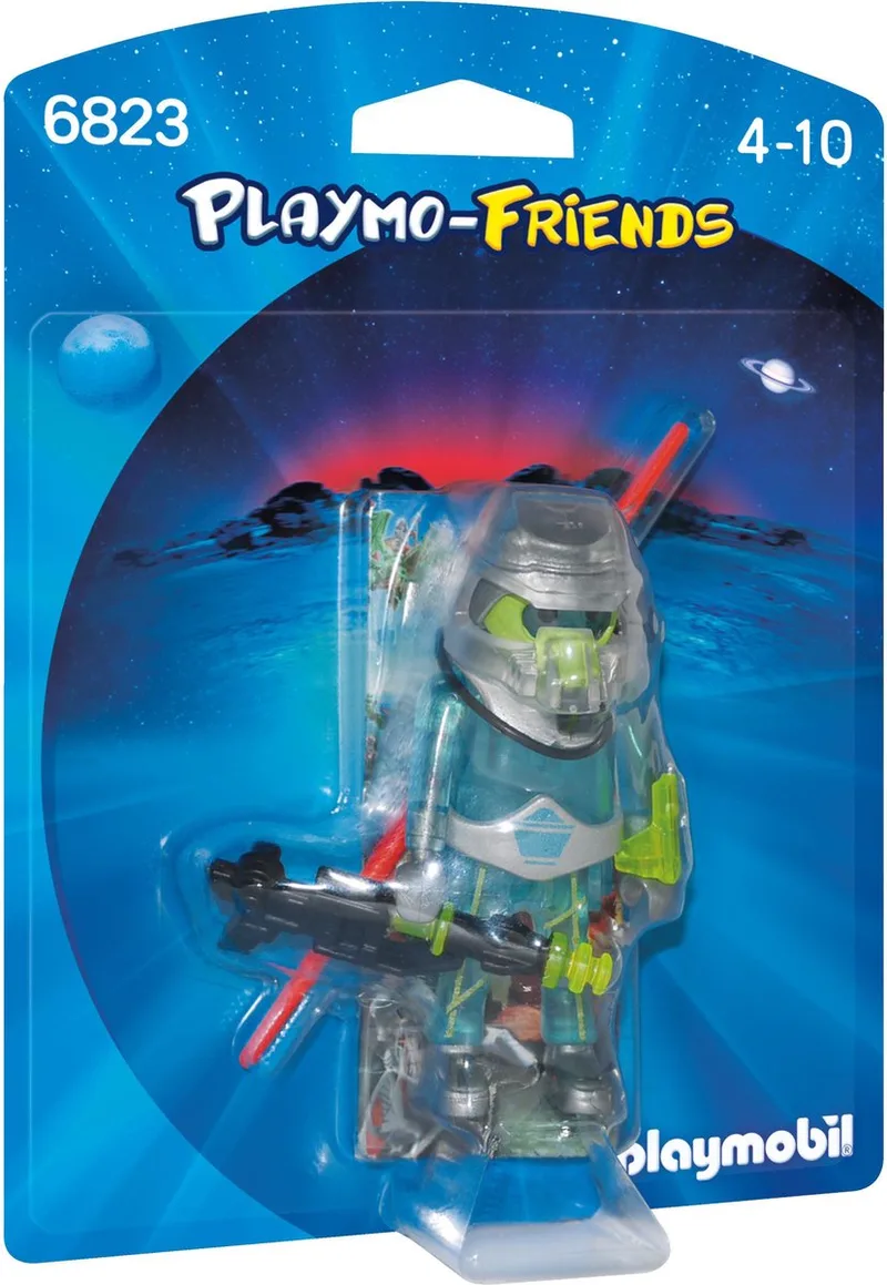 Ruimtesoldaat - 6823 von Playmobil in Licht Blauw – Produktfoto