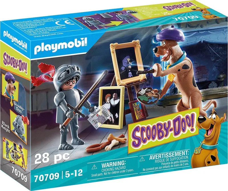 SCOOBY-DOO! Avontuur met Black Knight - 70709 von Playmobil in Multi colour – Produktfoto