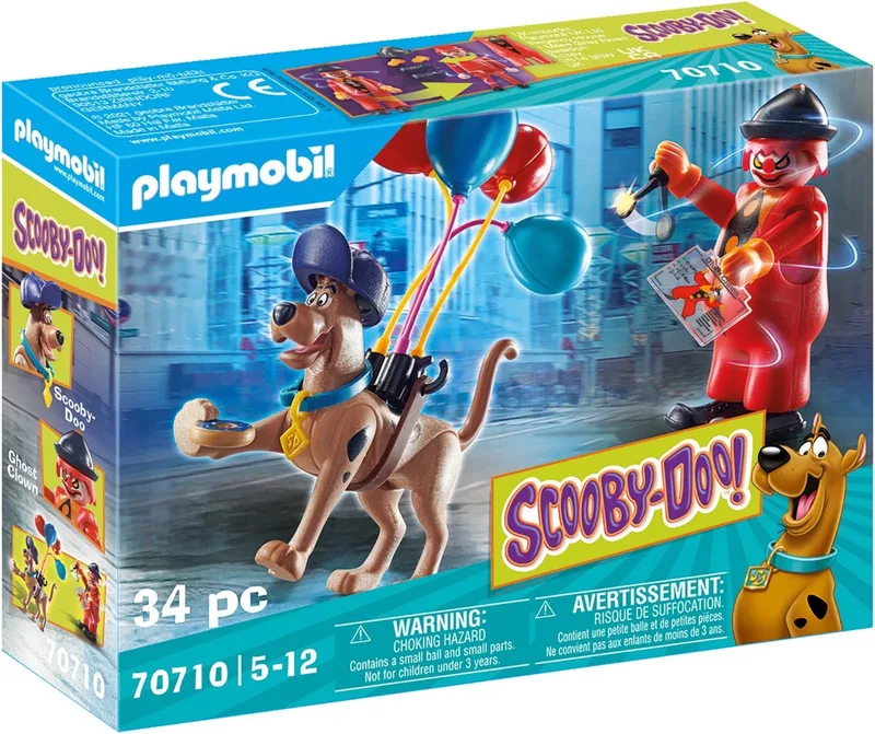 SCOOBY-DOO! Avontuur met Ghost Clown - 70710 von Playmobil in Multicolor – Produktfoto