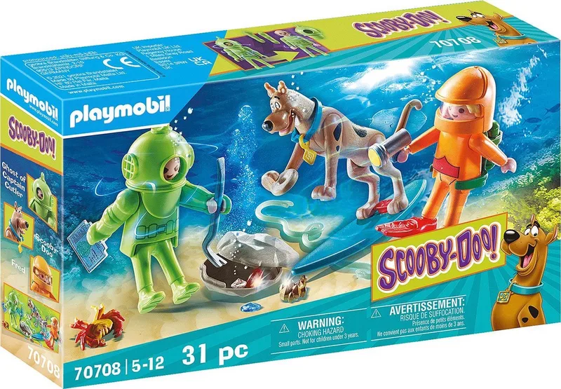 SCOOBY-DOO! Avontuur met Ghost Diver - 70708 von Playmobil in Multicolor – Produktfoto