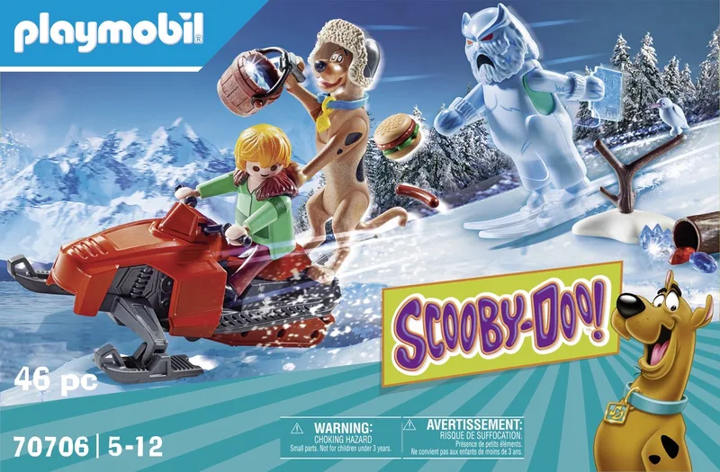 SCOOBY-DOO! Avontuur met Snow Ghost - 70706 von Playmobil in Multicolor – Produktfoto