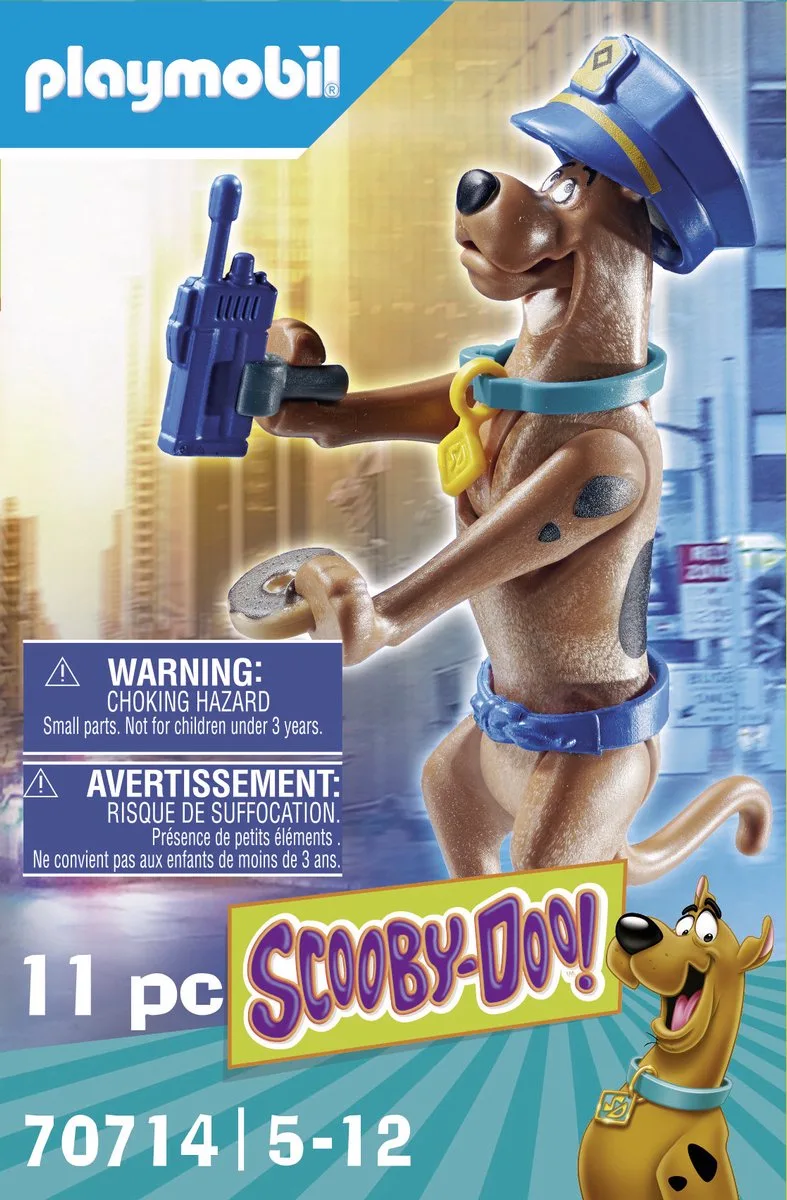 SCOOBY-DOO! Verzamelfiguur politie - 70714 von Playmobil in Multicolor – Produktfoto