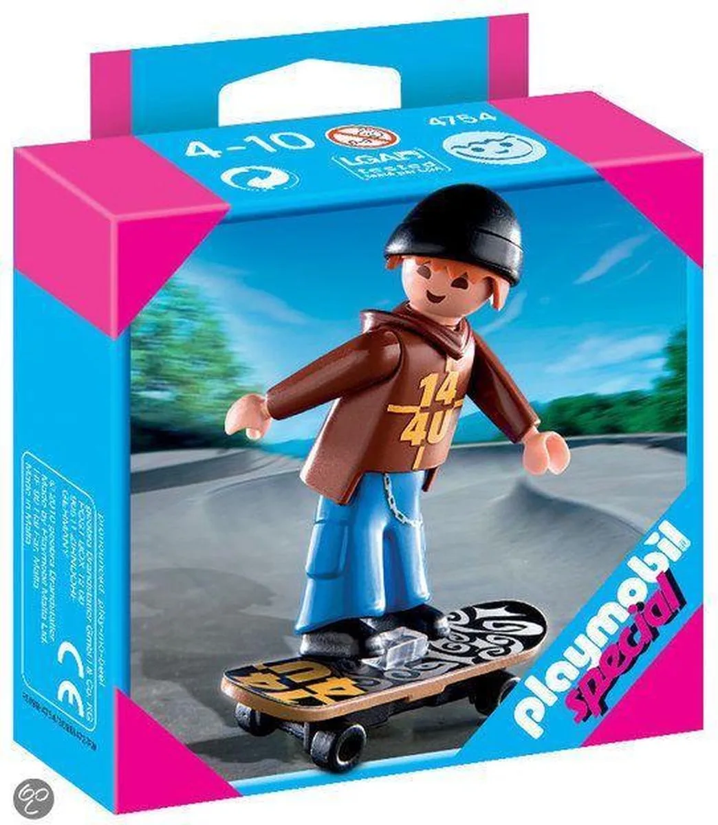 Skateboarder - 4754 by Playmobil in Multicolour – product photo