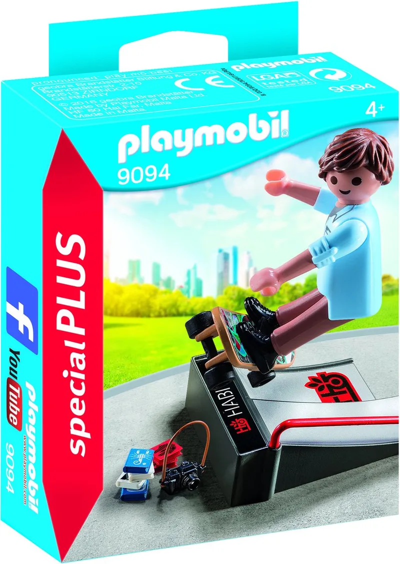 Skater met skateramp / Skateur avec rampe von Playmobil in Multi – Produktfoto