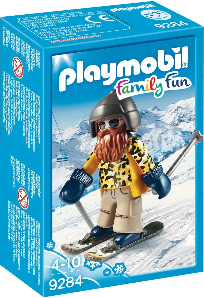Skiër op snowblades - 9284 von Playmobil in MULTI – Produktfoto