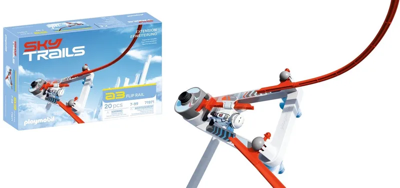 Sky Trails: Flip Rail - 71971 - Constructiespeelgoed voor dynamische trajecten en actie, bouw je eigen avontuur met spannende flip-elementen, voor actiefans en bouwliefhebbers von Playmobil in Multi – Produktfoto