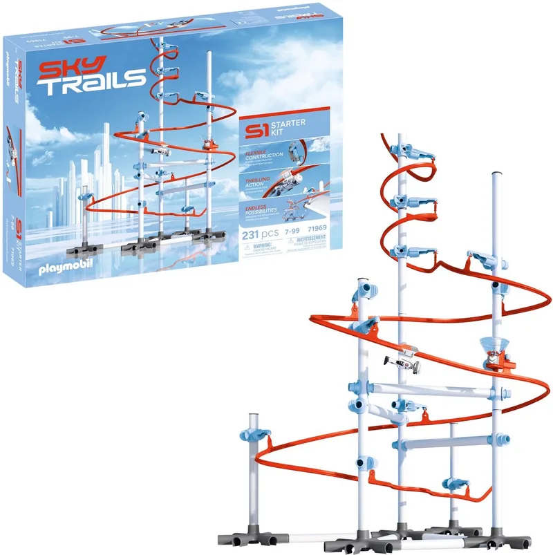 SKY TRAILS: Starter Kit - 71969 - bouwspeelgoed voor fantasierijke routes en avonturen, bouw je eigen wereld, voor eindeloos speelplezier, voor actiefans en bouwliefhebbers vanaf 7 jaar von Playmobil in Multi – Produktfoto