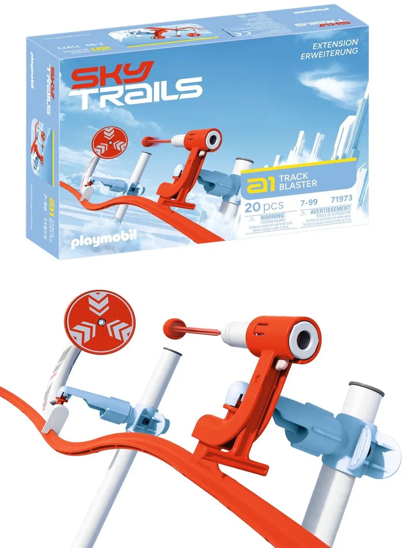 Sky Trails Track Blaster - 71973 - Constructiespeelgoed voor snelle routes & actie | Bouwen, verbind en beleef spannende avonturen voor kinderen vanaf 7 jaar von Playmobil in Multi – Produktfoto