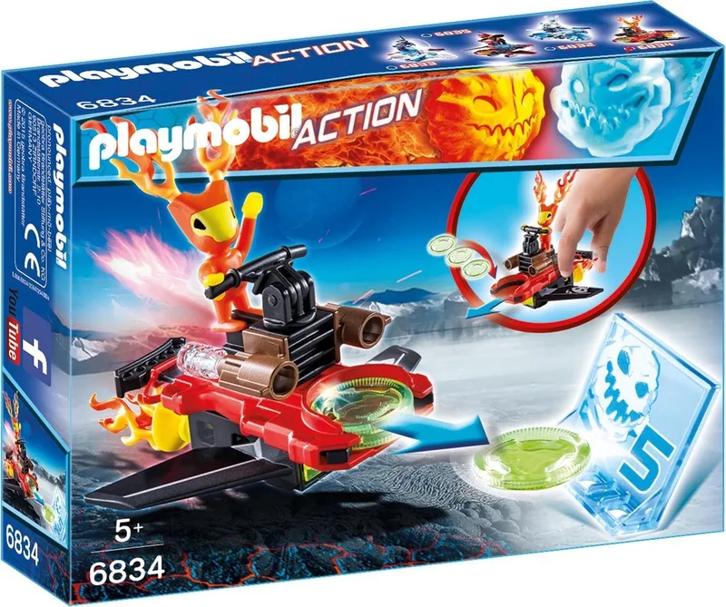Sparky met Disc-shooter - 6834 de Playmobil en Multi colour – photo du produit