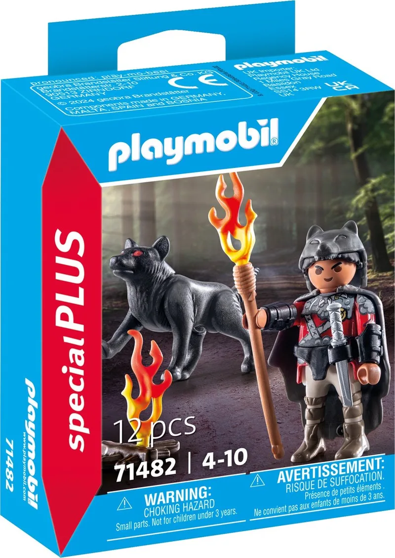 Special Plus Krijger met wolf - 71482 fra Playmobil i Overig – produktbillede