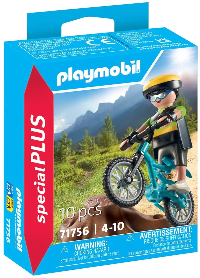 Special Plus Mountainbiker 71756 by Playmobil in Meerkleurig – product photo