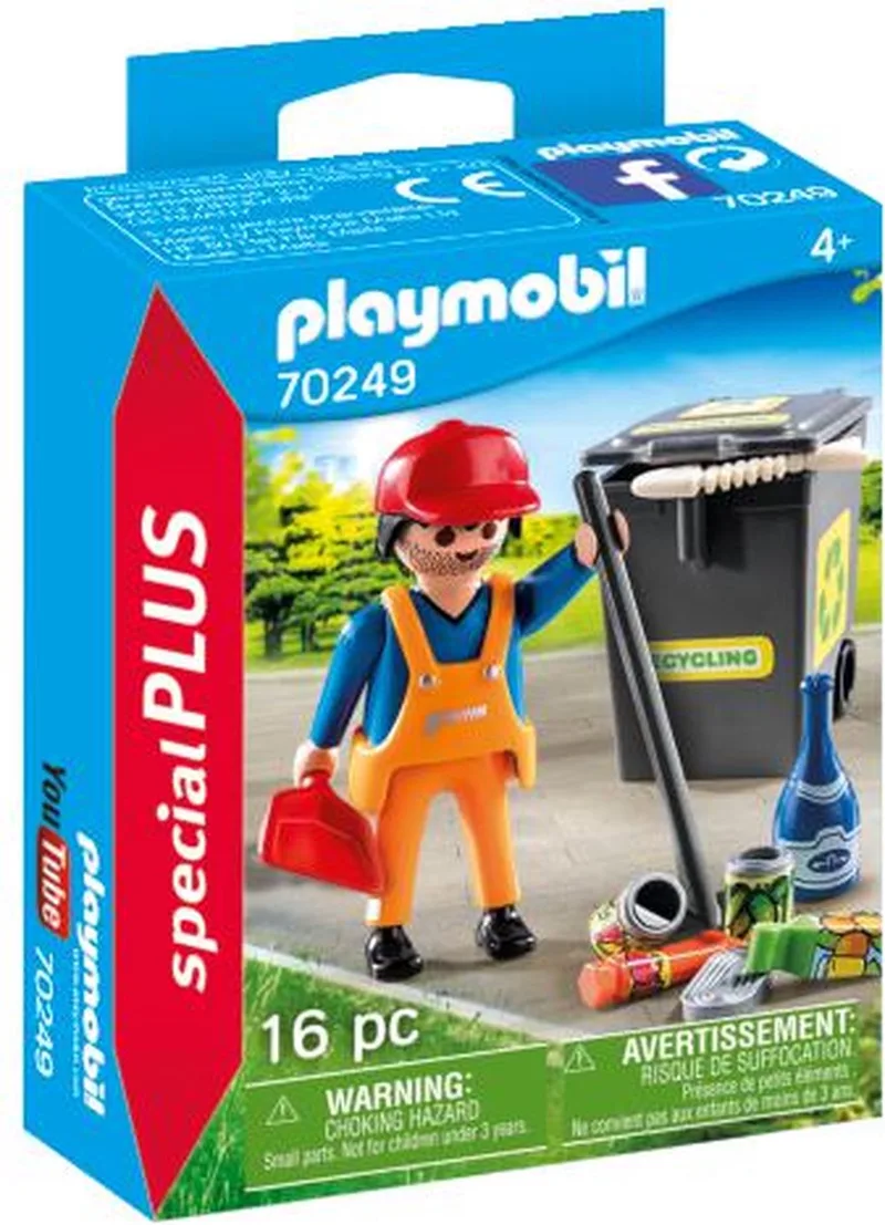 Special Plus Straatveger - 70249 by Playmobil in Multicolor – product photo