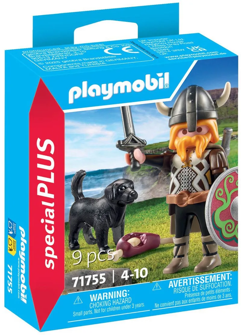 Special Plus Viking met waakhond 71755 von Playmobil in Meerkleurig – Produktfoto