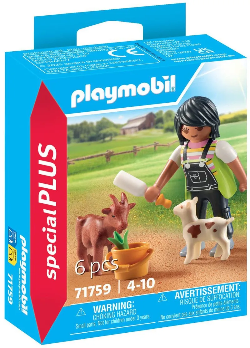 Special Plus Vrouw met geiten 71759 by Playmobil in Multicolor – product photo