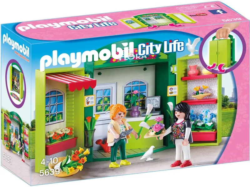Speelbox Bloemenwinkel - 5639 by Playmobil in Multi colour – product photo
