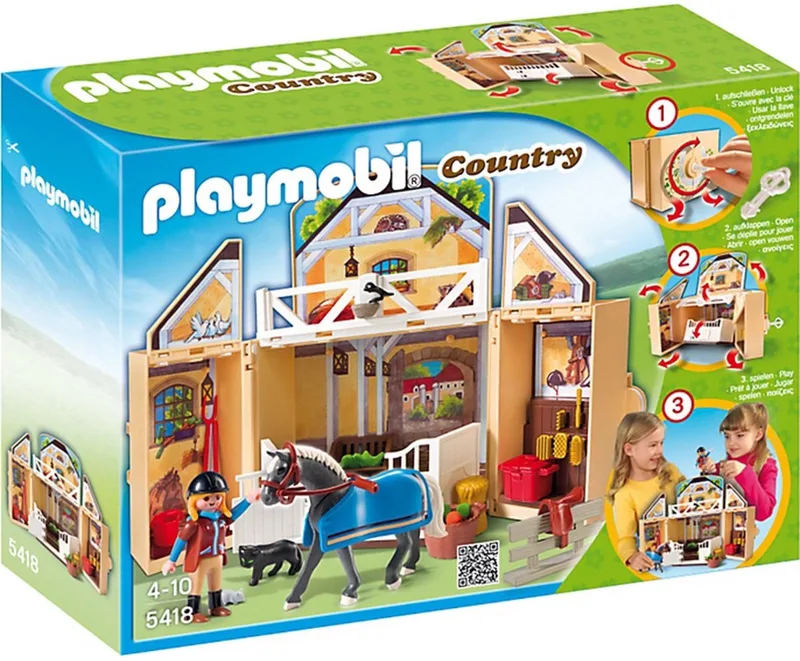 Speelbox "Paardenstal" / Coffre "Ecurie" by Playmobil in Multicolor – product photo