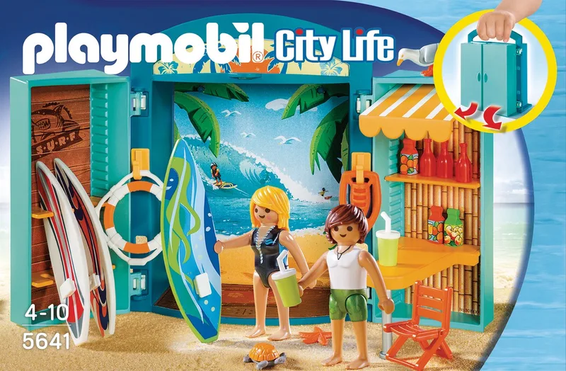 Speelbox Surfshop - 5641 von Playmobil in Multi – Produktfoto