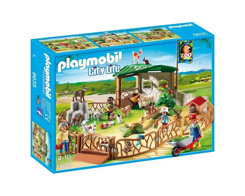 Spielwelt PLAYMOBIL® 6635 - City Life - Streichelzoo, 74 Teile fra Playmobil i Bunt – produktbillede