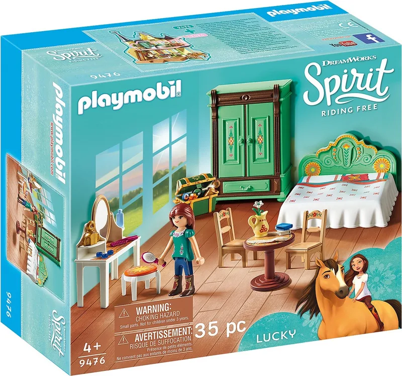 Spirit Lucky's slaapkamer - 9476 von Playmobil in Multicolor – Produktfoto