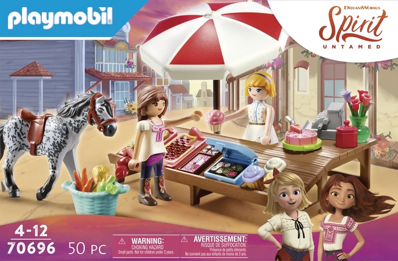 Spirit Miradero snoepwinkel - 70696 de Playmobil en Multicolor – photo du produit