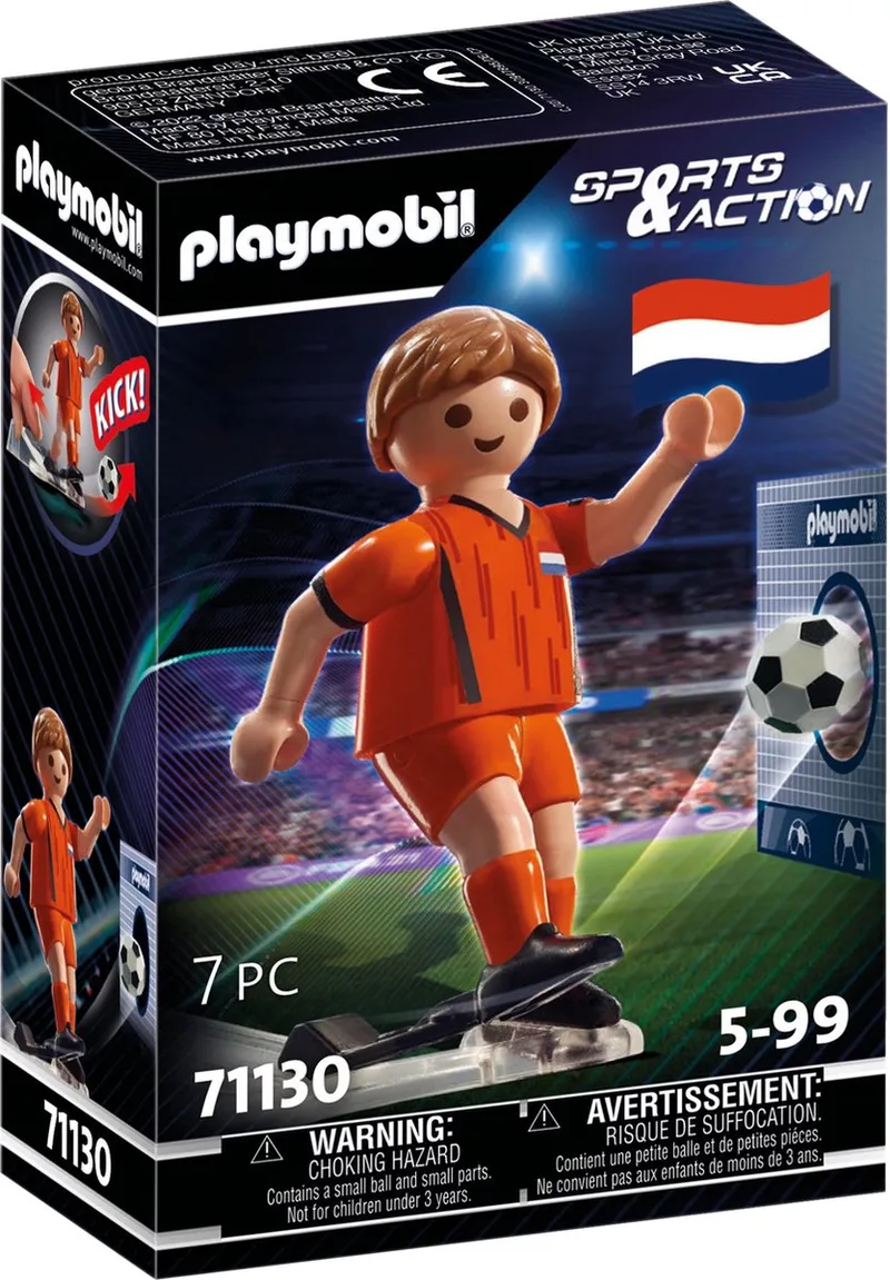Sports & Action Voetballer - 71130 de Playmobil en Nederland – photo du produit