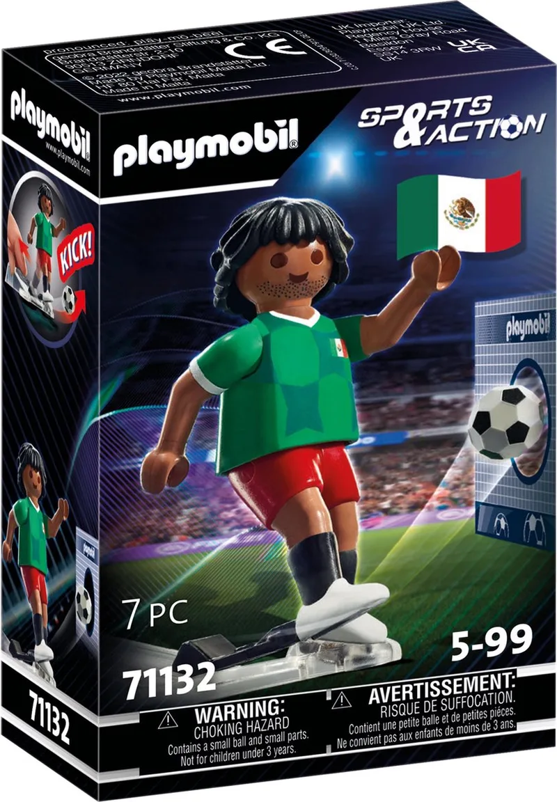 Sports & Action Voetballer - 71132 de Playmobil en Mexico – photo du produit