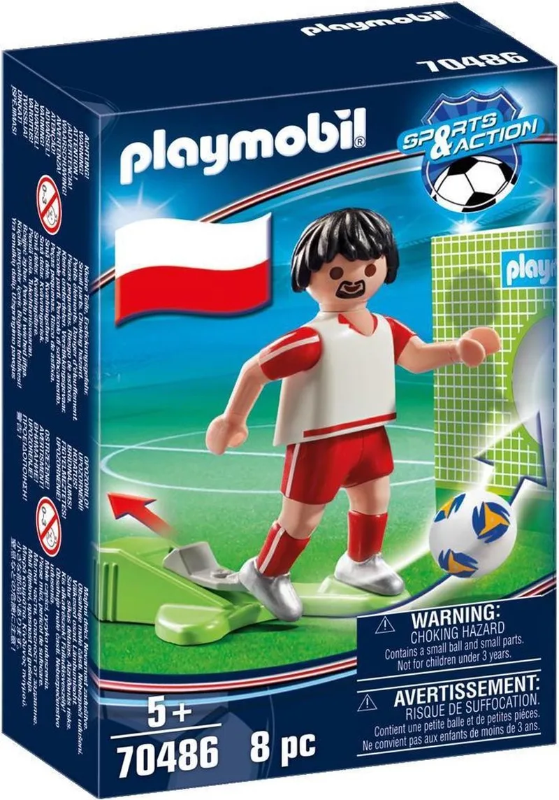 Sports & Action Voetbalspeler - 70486 by Playmobil in Polen – product photo
