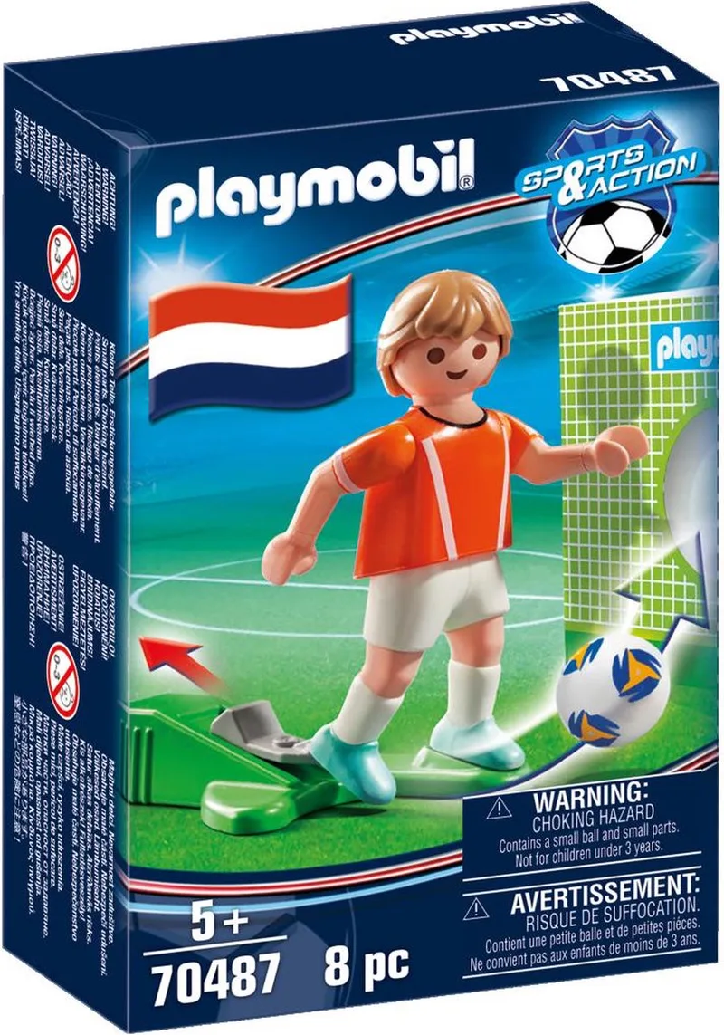 Sports & Action Voetbalspeler - 70487 van Playmobil in Nederland – productfoto
