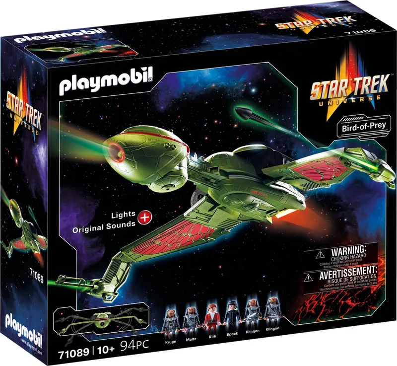 Star Trek - Klingon Schip: Bird of Prey - 71089 van Playmobil in Multicolor – productfoto