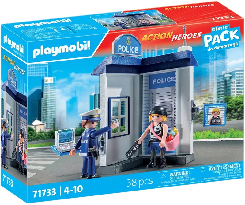 Starter Packs Politie verhoorkamer 71733 von Playmobil in Meerkleurig – Produktfoto