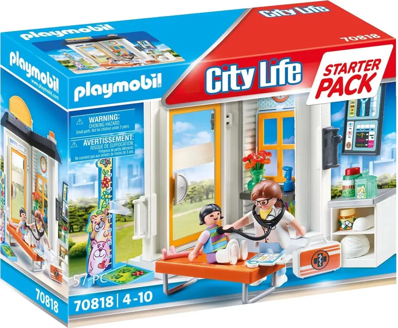 Starterpack City Life Kinderarts - 70818 by Playmobil in Multicolor – product photo
