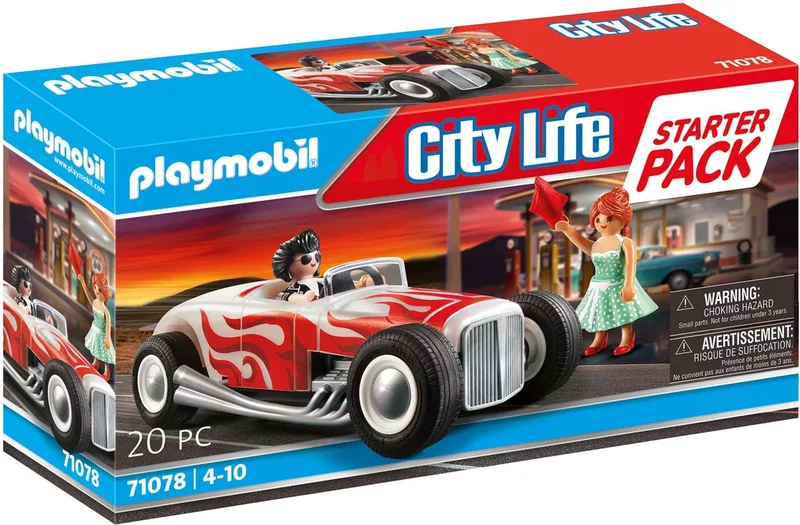 Starterpack Hot Rod - 71078 från Playmobil i Multicolor – produktbild
