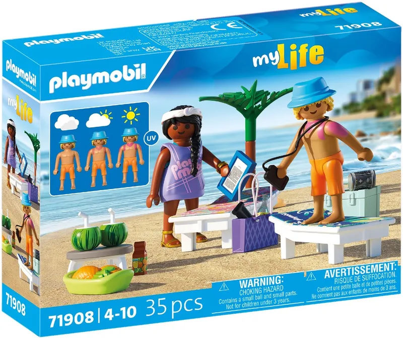 Stranduitje met koppel von Playmobil in Meerkleurig – Produktfoto