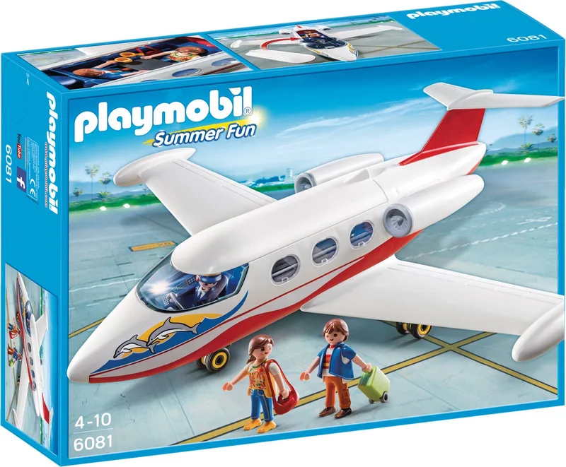 Summer Fun Vakantievliegtuig - 6081 de Playmobil en Multi colour – photo du produit