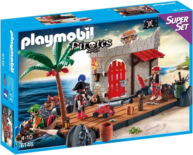 SuperSet Piratenfort - 6146 von Playmobil in Multi colour – Produktfoto