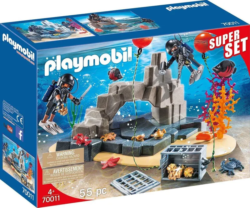 SuperSet SIE Onderwatermissie - 70011 von Playmobil in Multicolor – Produktfoto