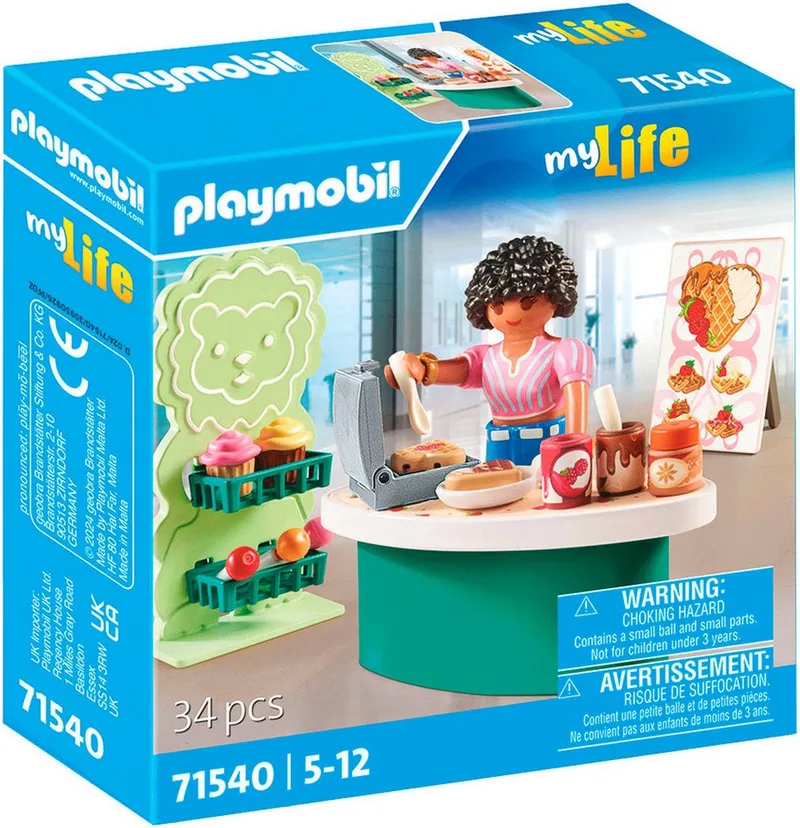 Süßigkeitenstand (71540), My Life Konstruktions-Spielset, (34 St), Made in Europe von Playmobil in Bunt – Produktfoto