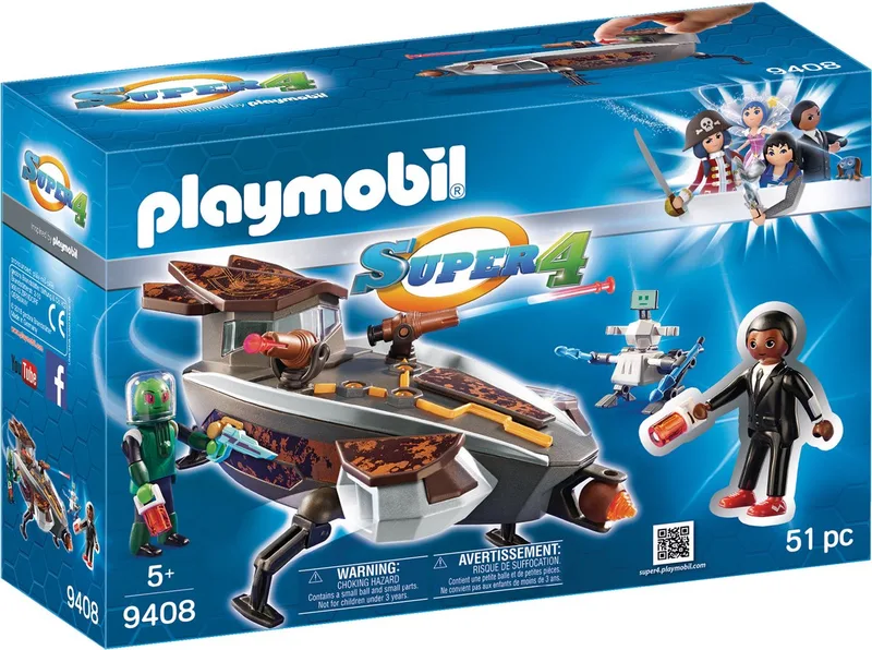 Sykronian ruimteschip met Gene - 9408 de Playmobil en Multi colour – photo du produit
