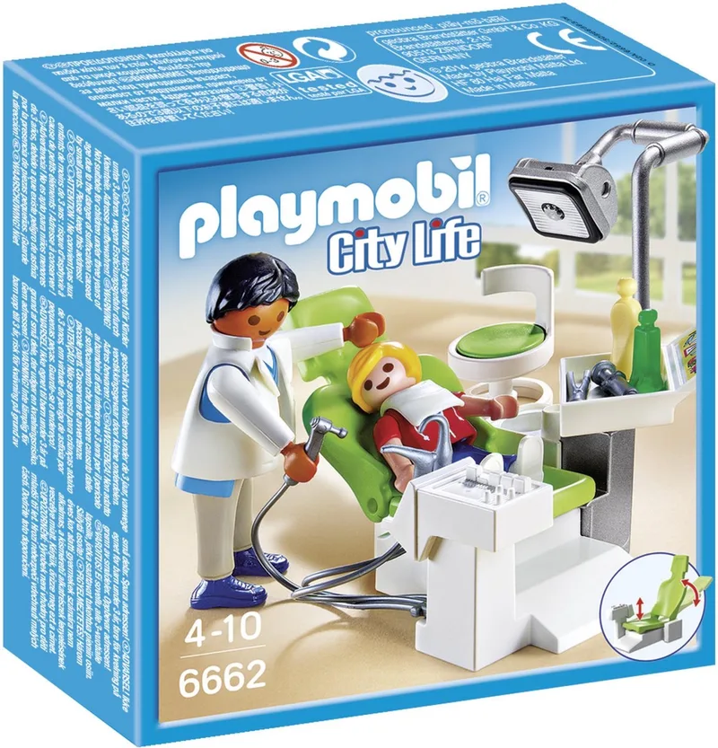 Tandartsenkabinet - 6662 de Playmobil en Rouge – photo du produit