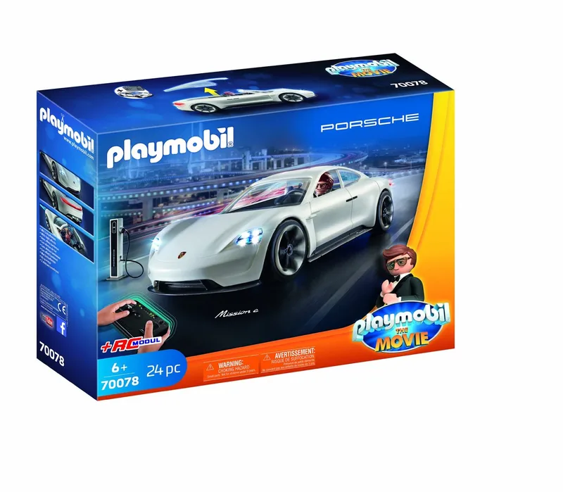 THE MOVIE Rex Dasher's Porsche Mission E - 70078 von Playmobil in Multicolor – Produktfoto