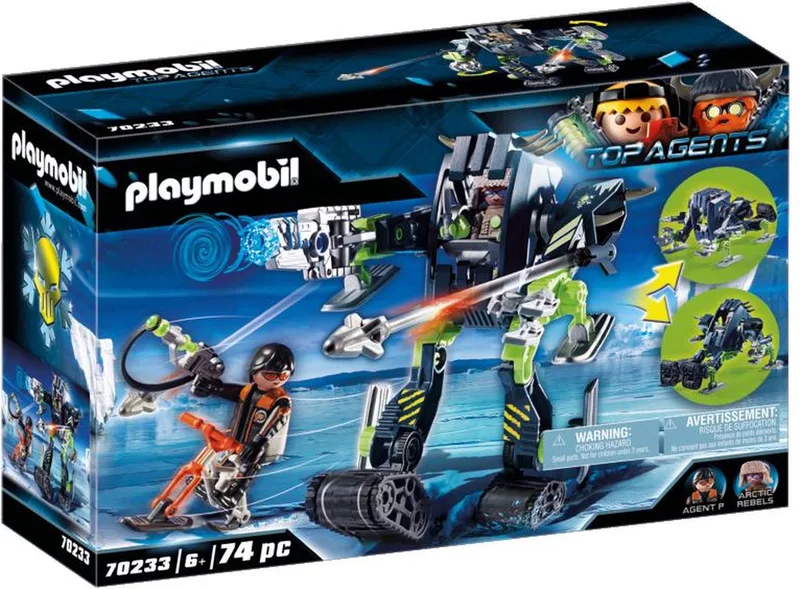 Top Agents Arctic Rebels sneeuwrobot - 70233 von Playmobil in Multicolor – Produktfoto
