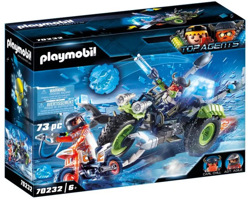 Top Agents Arctic Rebels sneeuwtrike - 70232 von Playmobil in Multicolor – Produktfoto
