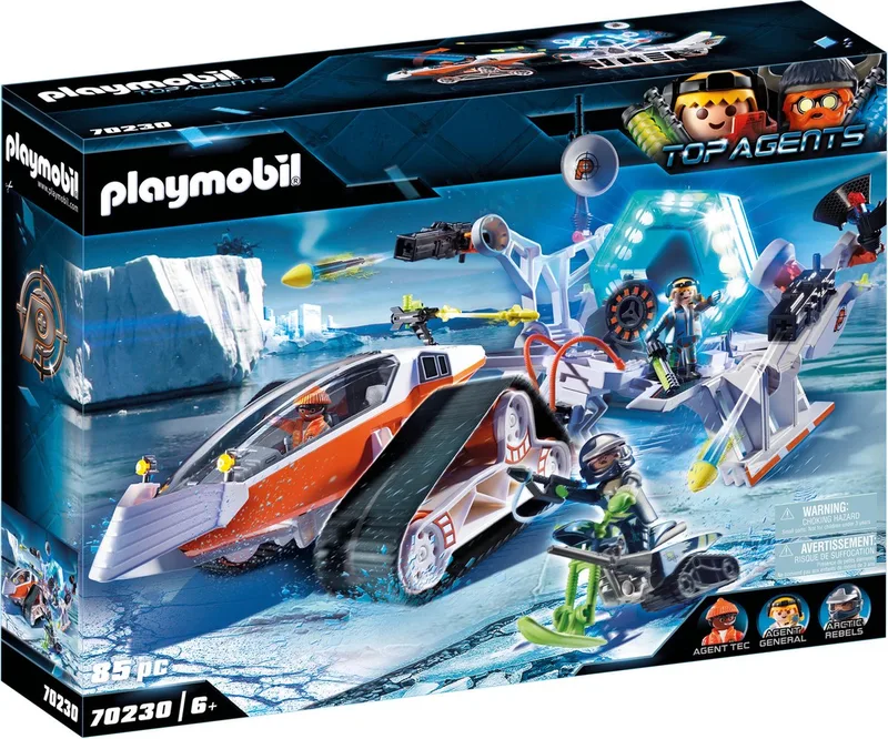 Top Agents Spy Team commandoslee - 70230 de Playmobil en Multicolor – photo du produit