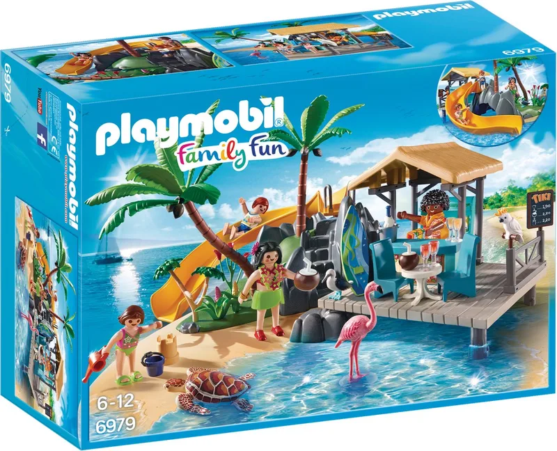 Vakantie-eiland met strandbar - 6979 de Playmobil en Multi colour – photo du produit