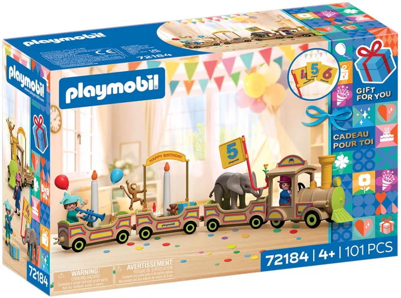Verjaardagstrein - 72184 van Playmobil in Multi kleuren – productfoto