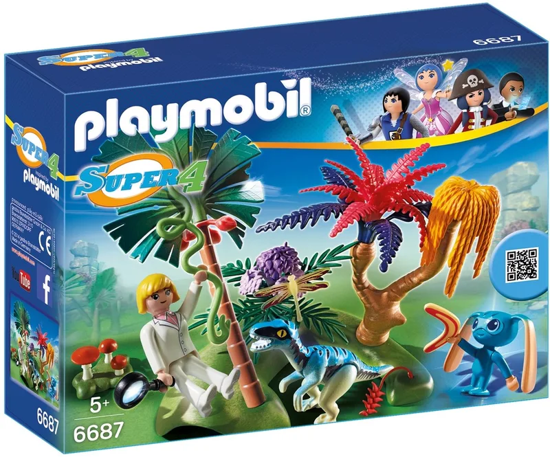 Verlaten wereld met Alien en Raptor - 6687 von Playmobil in Multicolor – Produktfoto
