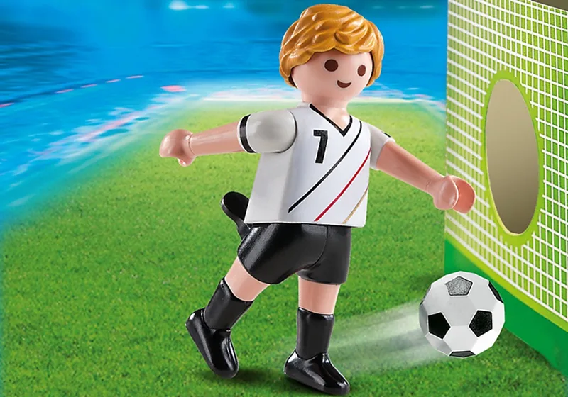 Voetbalspeler Duitsland/Joueur équipe Allemagne de Playmobil en Meerkleurig – photo du produit