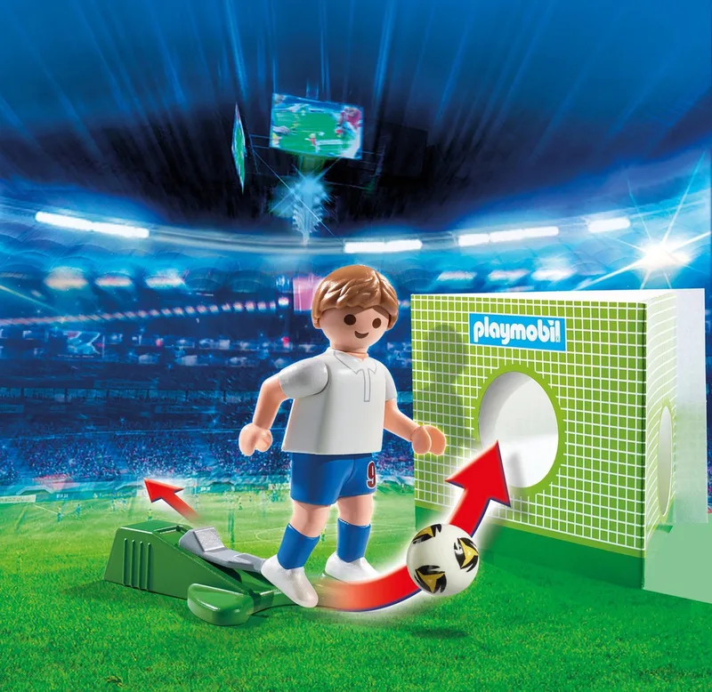Voetbalspeler Engeland - 6898 by Playmobil in Wit – product photo